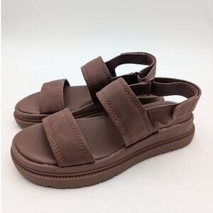 Naturalizer Attract Platform Sandal Women's Cappuccino/Brown Size US6.5M EU36.5